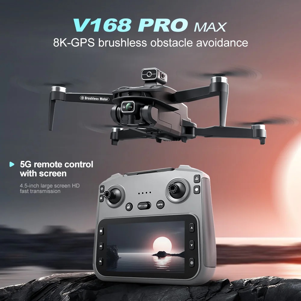 Dron 2026 V168 MAX GPS Profesj – Jjrc Drone X12 recenzja i cena