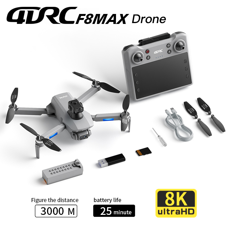Dron F8 MAX GPS Profesjonalny  – Jjrc Drone X12 recenzja i cena